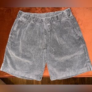 Save Khaki Corduroy Easy Short - Black